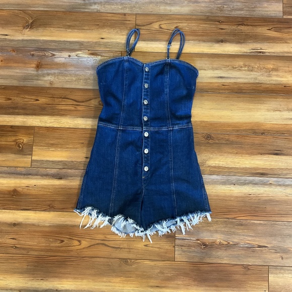 Hudson denim short jumpsuit - Picture 2 of 11